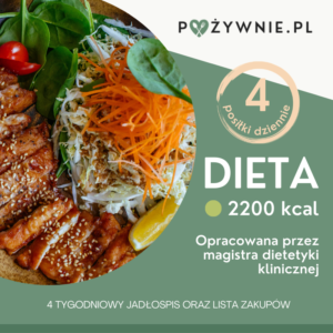 dieta 2200 kcal 4 posiłki dziennie
