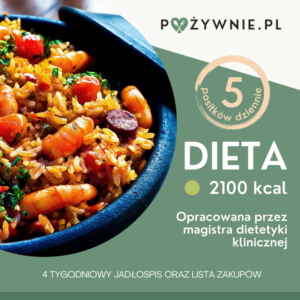 dieta 2100 kcal 5 posiłków dziennie