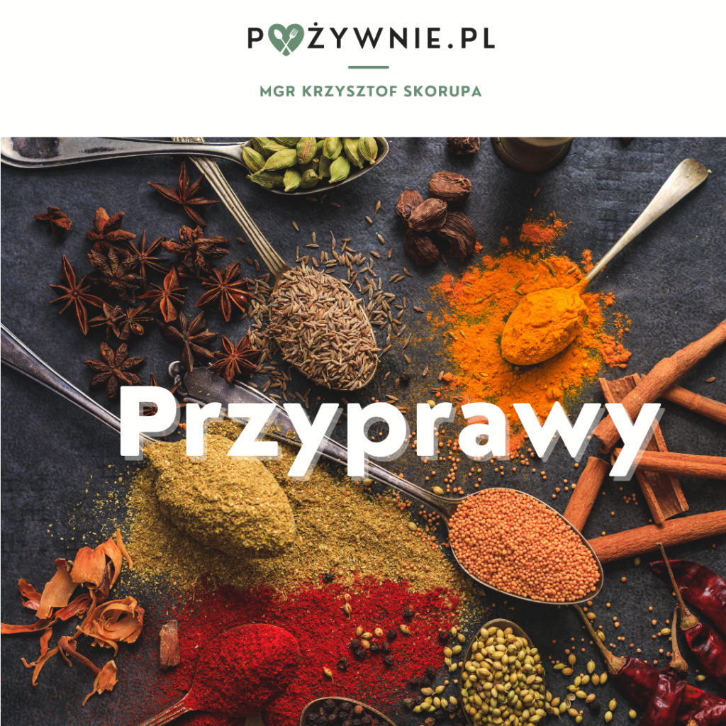 Przyprawy gdzie ich używać rodzaje